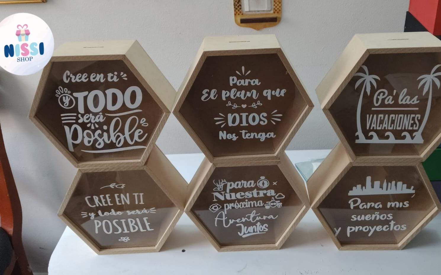 Alcancía hexagonal - Imagen 3