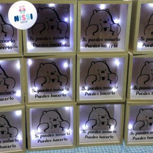 ALCANCÍA LUZ LED | STICKER REF 18