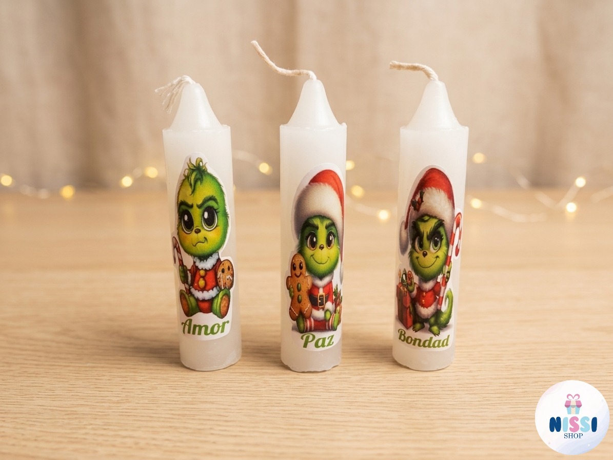 Velas Navideñas Personalizadas - Imagen 3