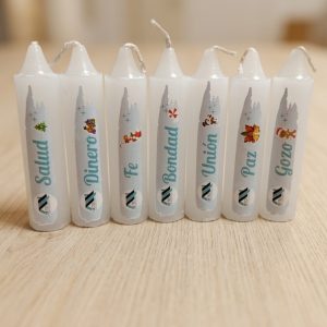 Velas Navideñas Personalizadas